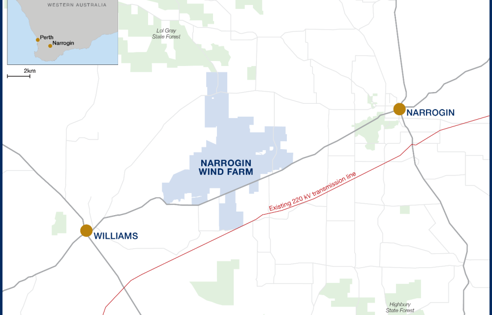 Procurement plans underway and local supplier involvement emphasised for windfarm and battery storage project in WA's Wheatbelt with environmental approvalarticle image
