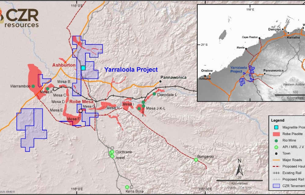 Greenfield iron ore mine plan revealed for WA’s Pilbara, featuring open pit mining, processing plant and infrastructurearticle image