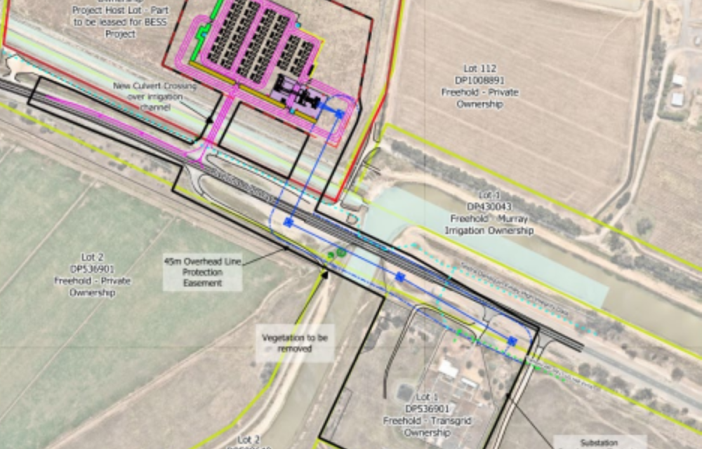 $118m battery storage facility proposed for Riverina region to support renewable energy goals and infrastructure developmentarticle image