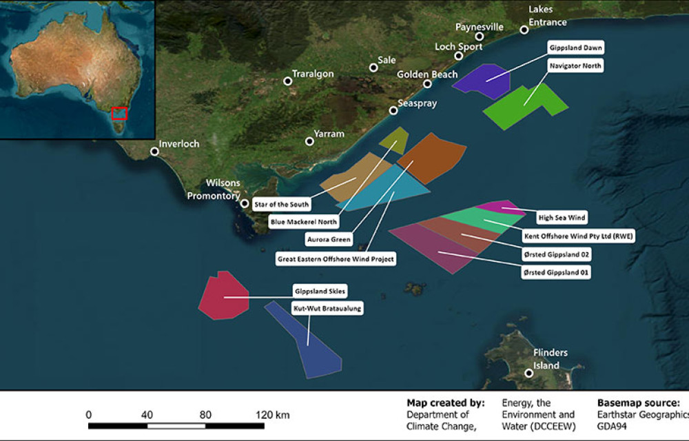 Approval for preliminary investigations on Victorian offshore wind project, proposal includes 150 wind turbines, first phase operational by 2032article image