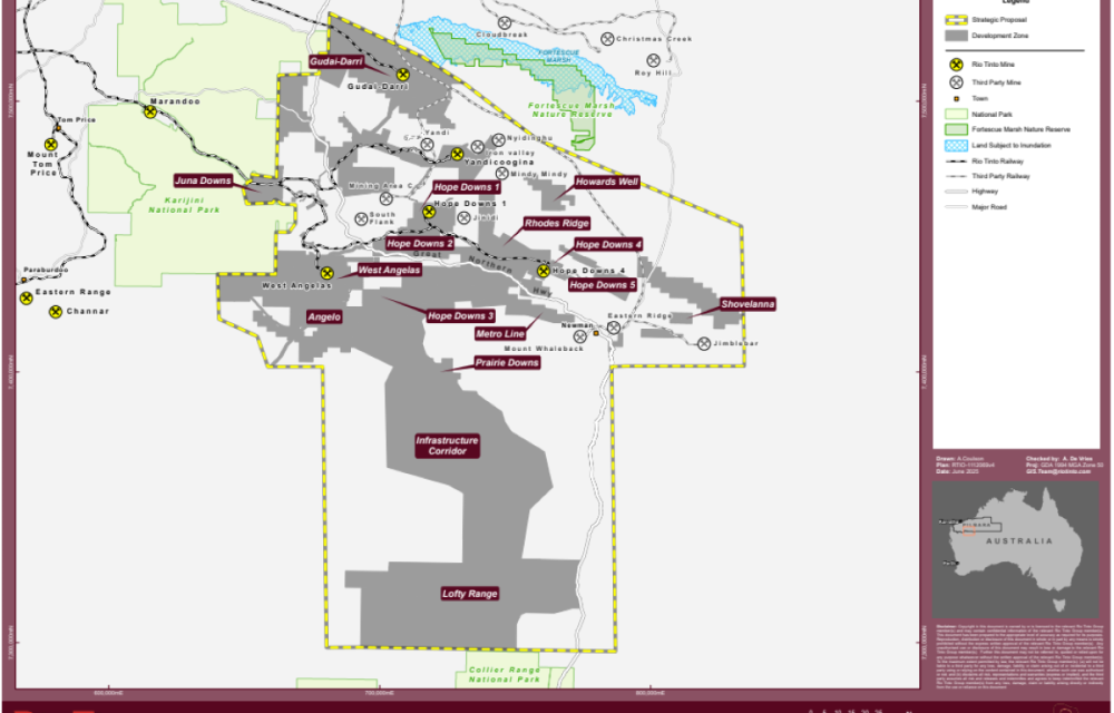 Mining and renewable energy infrastructure planned across WA’s Pilbara region as part of a long-term strategic development proposal