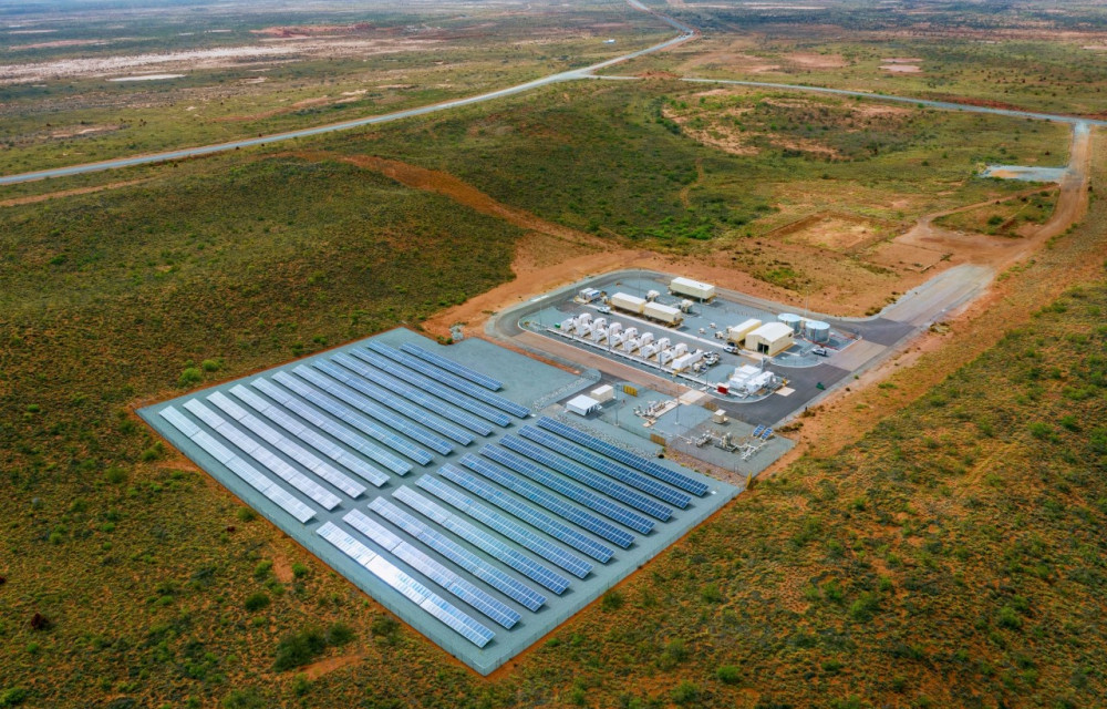 Over 1,500 piles are now in place to secure the solar arrays in this cyclone-prone region.