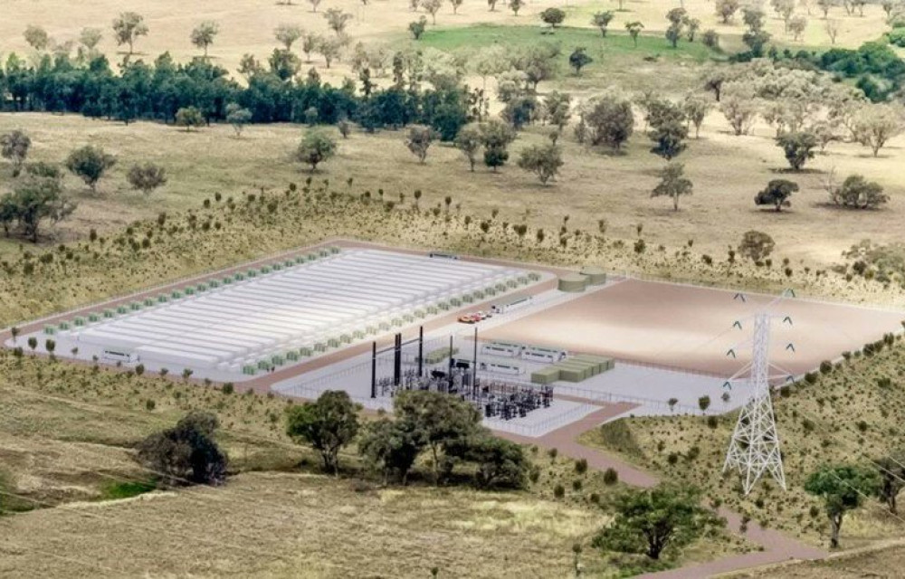 The Northern Battery will comprise around 208 batteries and 52 inverters in rows, delivering a nameplate capacity of 270 MW, with a total storage capacity of approximately 1050 MWh.