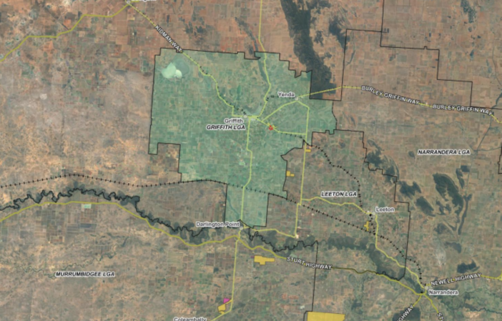 A proposed large-scale battery energy storage facility featuring modular battery units, transformers, switching equipment and associated infrastructure in the Riverina region.