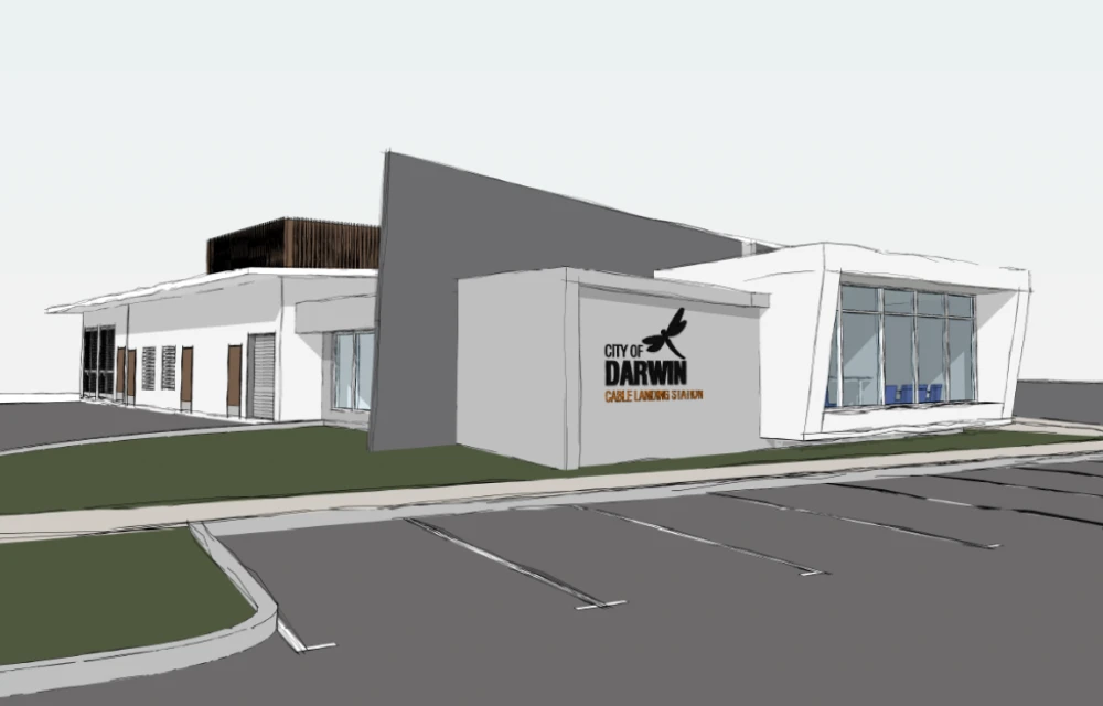 Subsea cable operator begins construction on Northern Territory Open Cable Landing Station, with capacity to land and support four international subsea cablesarticle image